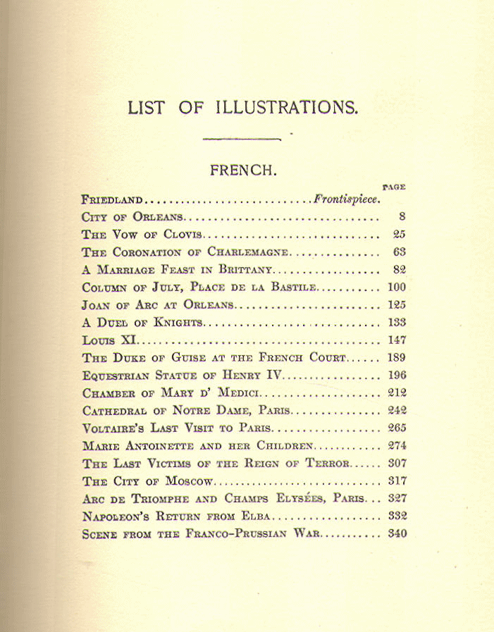 [Illustrations] from Historical Tales - French by Charles Morris