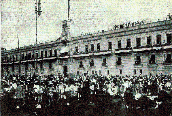 National Palace in Mexico City.