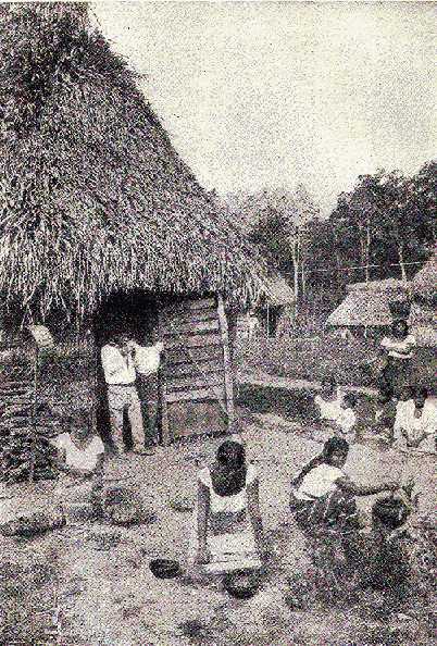 Natives of Tehuantepec Isthmus, Mexico.