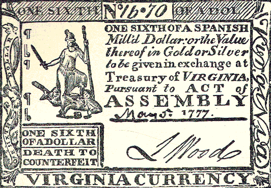Virginia currency