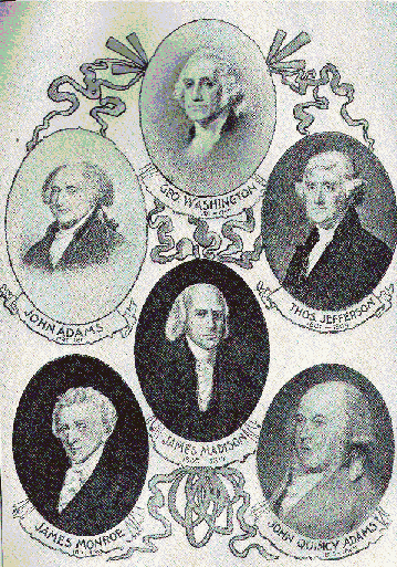 First Six Presidents