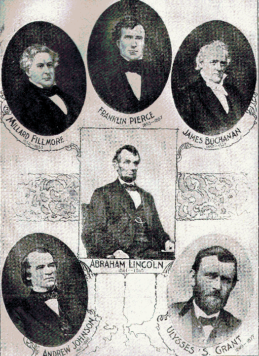 Presidents, 1850 to 1877