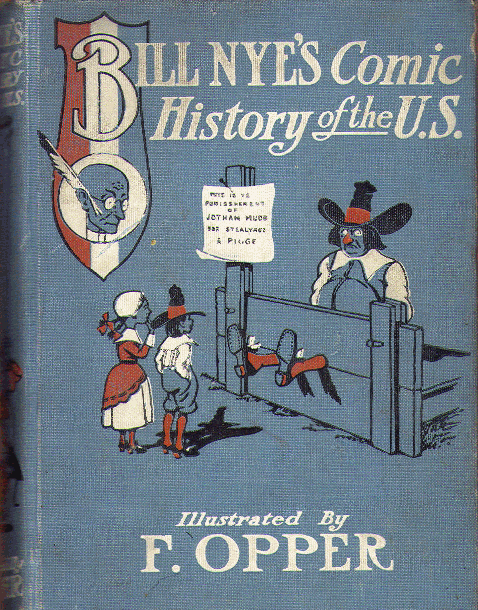 [Book Cover] from Comic History of the U.S.A. by Bill Nye