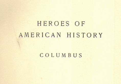 [Series Page] from Columbus the Discoveror by Frederick Ober