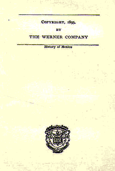 [Copyright] from History of Mexico by Frederick Ober