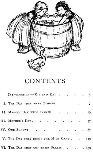 [Contents] from Dutch Twins by Lucy F. Perkins