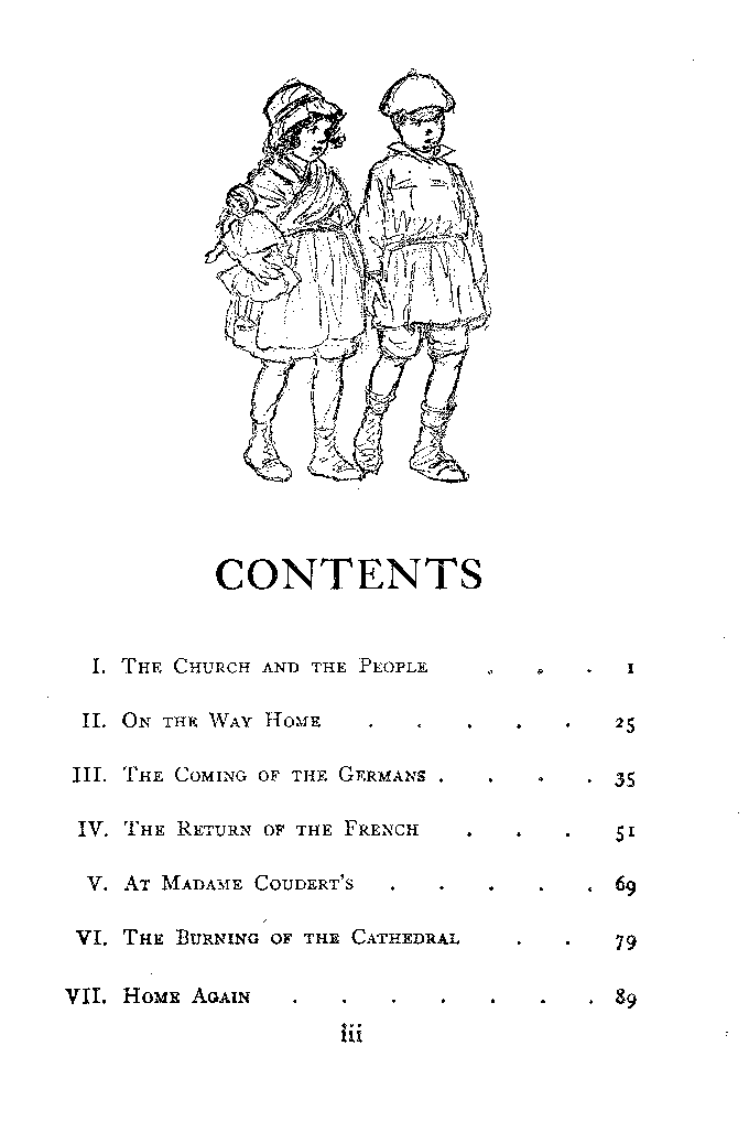 [Contents 1 of 2] from French Twins by Lucy F. Perkins