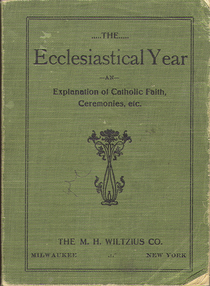 [Book Cover] from Ecclesiastical Year by Andreas Petz
