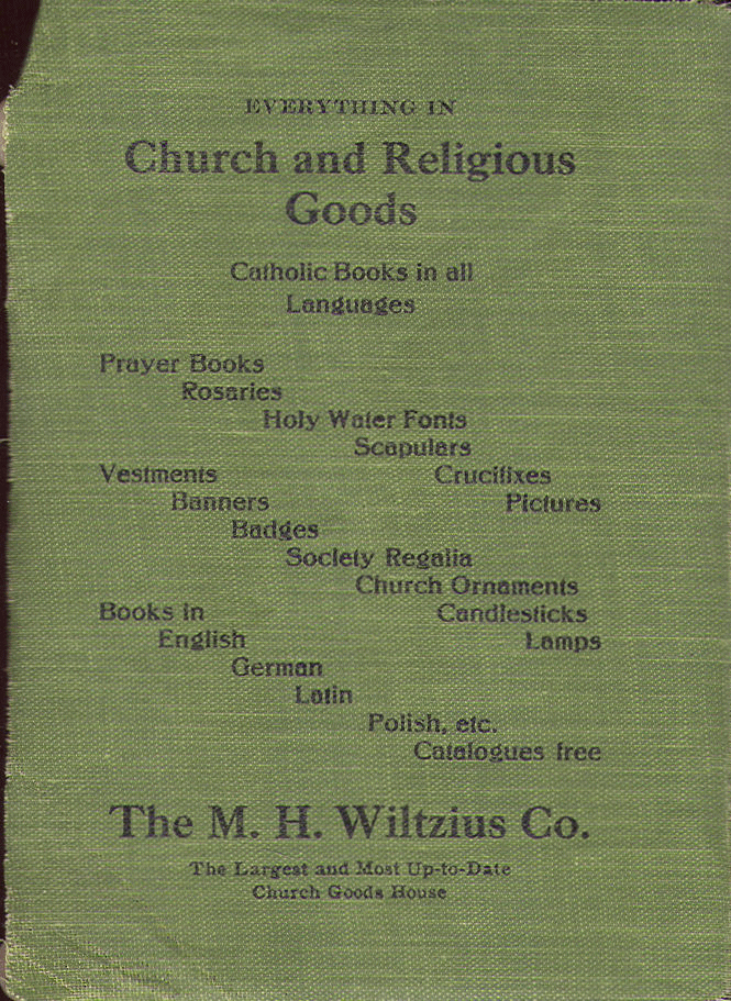 [Publisher Page] from Ecclesiastical Year by Andreas Petz
