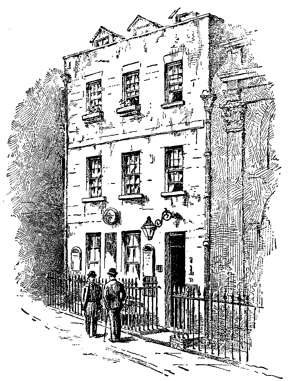 Newton's London house