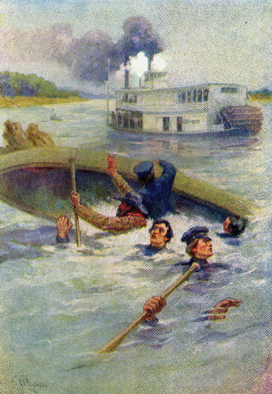 [Illustration] from With Sam Houston in Texas by Edwin Sabin