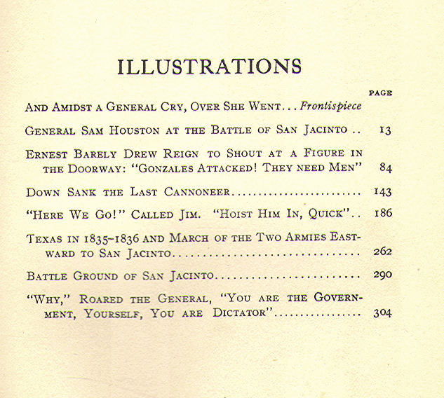 [Illustrations] from With Sam Houston in Texas by Edwin Sabin