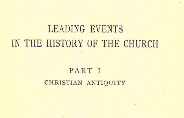 [Title] from Church - Christian Antiquity by Notre Dame
