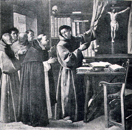 St. Bonaventure and St. Thomas Aquinas.