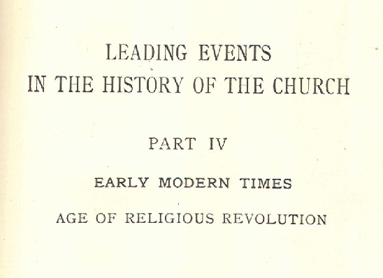 [Title] from Church - Early Modern Times by Notre Dame