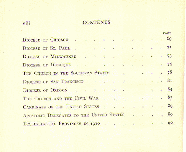 Heritage History | Catholic Church in the United States by Notre Dame