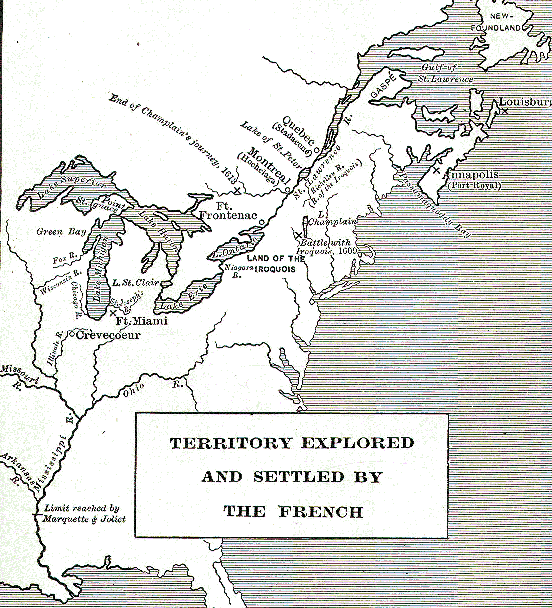 French Territory in New World