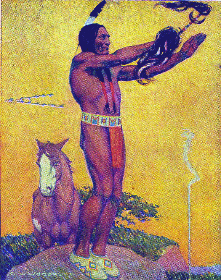 [Frontispiece] from Book of Indian Braves by K. D. Sweetser
