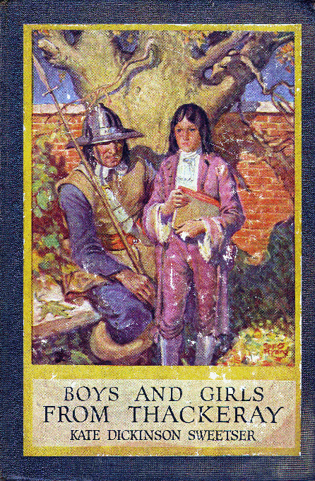 [Book Cover] from Boys and Girls from Thackeray by K. D. Sweetser