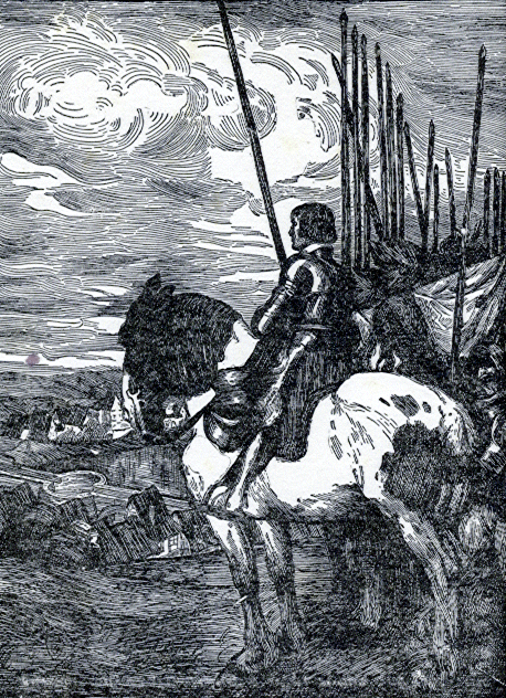 [Illustration] from When Knights were Bold by E. M. Tappan