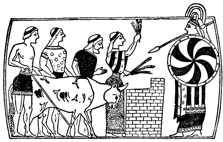 [Ilustration] from Story of the Greek People by E. M. Tappan