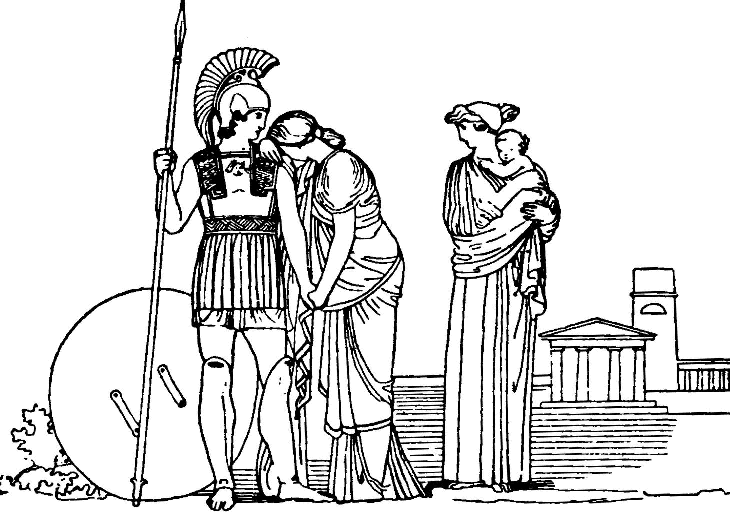 [Ilustration] from Story of the Greek People by E. M. Tappan