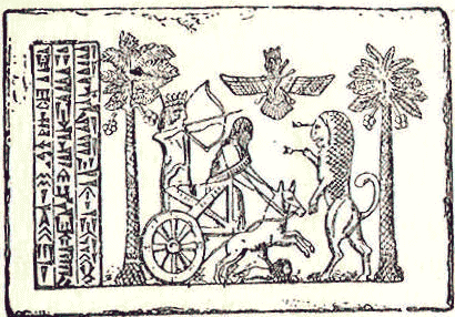 [Illustration] from Old World Hero Stories by E. M. Tappan