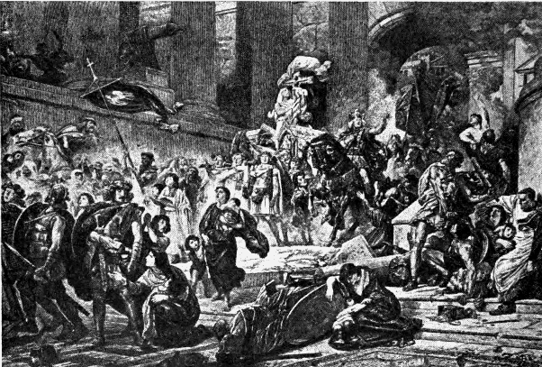 [Illustration] from Story of the Roman People by E. M. Tappan