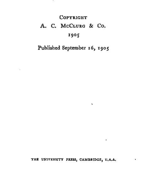[Copyright Page] from Bach by George Upton