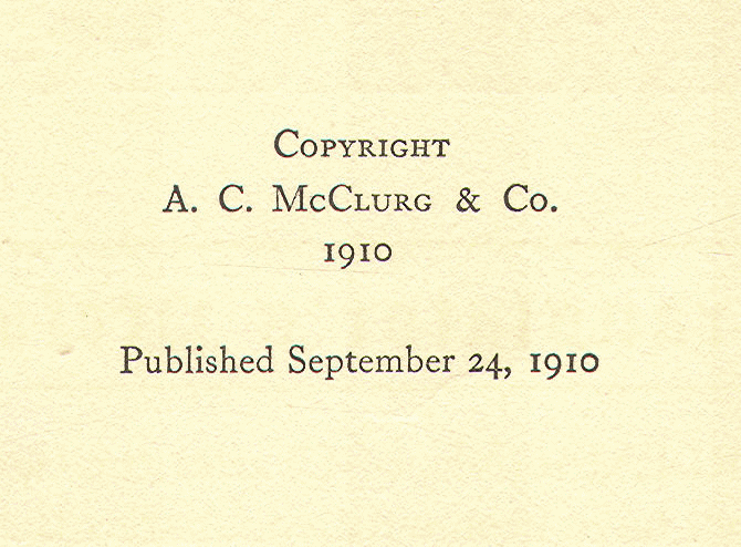 [Copyright Page] from Charlemagne by George Upton