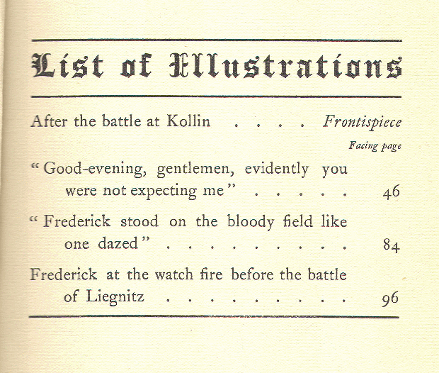 [Illustrations] from Frederick the Great by George Upton