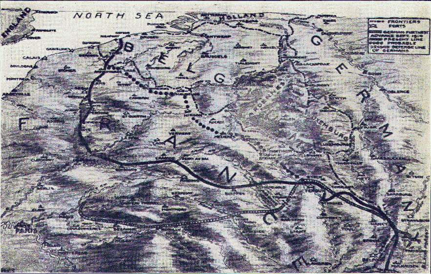 Total Allied Gain, 1916