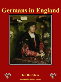 Ian Colvin Heritage History | Germans in England by Ian D. Colvin